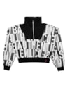 Blusão Juvenil Feminino Estampado com Zíper Gola BaseD - Preto-34d1300f-c605-43f6-9ba0-41ae7534c8a4