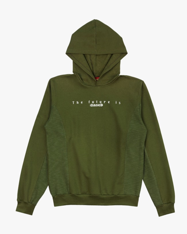 Blusão Juvenil Masculino com Capuz e Estampa BaseD -Oliveira-52797ce9-093f-4585-a7e3-f6f473450509