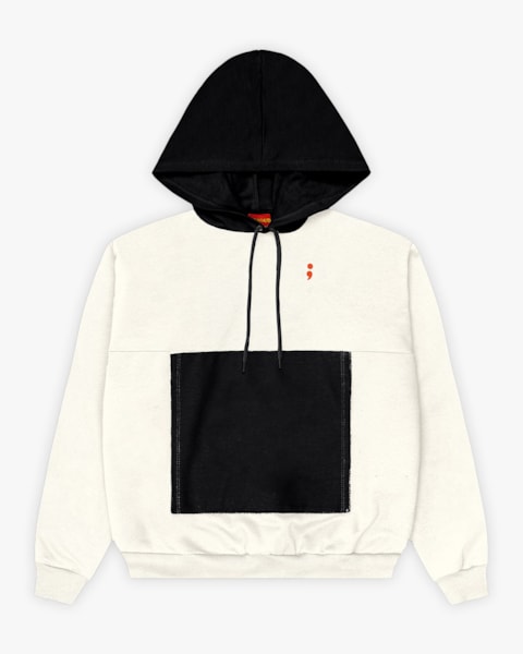 Blusão Juvenil Masculino em Moletom com Capuz e Bolso - BaseD - Natural