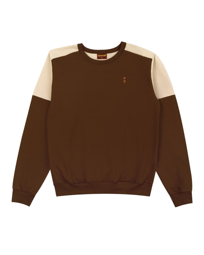 Blusão Juvenil Masculino Estampada nas Costas BaseD - Chocolate-1dac15d9-e9b5-4499-a469-438d7608a498