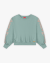 Blusão Moletom Infantil Menina Tal Mãe, Tal Filha - Kely Kety - Verde Bamboo-02-b8772931-981f-4579-ba54-2cc12ba69c69