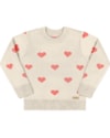 Blusão Tricot Bebê Menina Kely Kety Coração-b19f5b9e-a744-4f27-a19d-30a7281acb8c