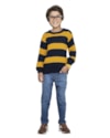 Blusão Tricot Menino ReiRex Listrado - OXFORD-5683fc8e-ded2-466d-9d77-ab13ee31c177