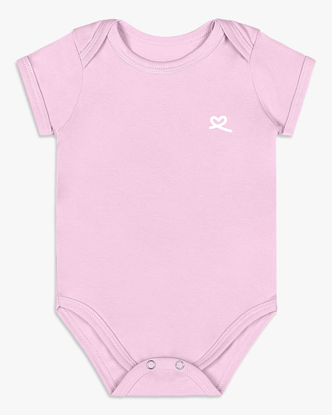 Body Básico Bebê Menina em Malha Cotton - Kely Kety - Astral-264c468e-1ee7-4052-b774-93a57bf1febb
