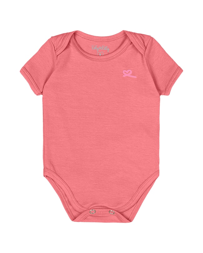 Body Básico Bebê Menina Kely Kety - BLUSH-876b4b22-c6d6-44bd-83db-f49ab95d9149