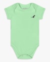 Body Básico Bebê Menino Manga Curta em Cotton - ReiRex - Sorvete de Menta-66641c29-d260-43fc-abab-d15f6823ee88
