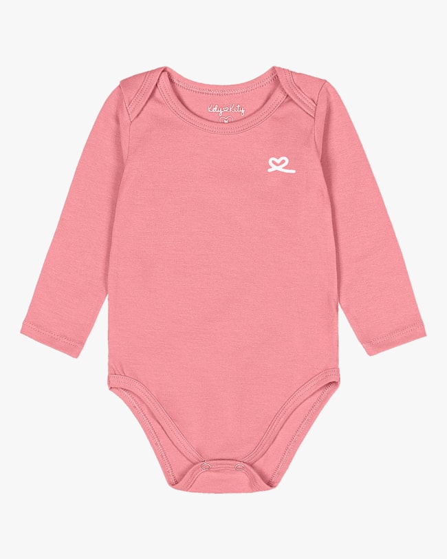 Body Bebê Manga Longa Menina Kely Kety - BALA DE GOMA-7fb1ecf3-d9e4-474f-b8af-867e83bdd5e1