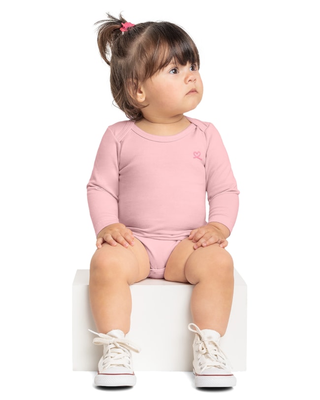 Body Bebê Manga Longa Menina Kely Kety SINFONIA-9a0d073c-65f4-40b6-b3e1-df9bd0d09b4a