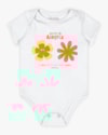 Body Bebê Menina em Cotton Estampa Flores - Kely Kety - Branco G-c61c50aa-8944-4615-bab8-c5c7a00560e6