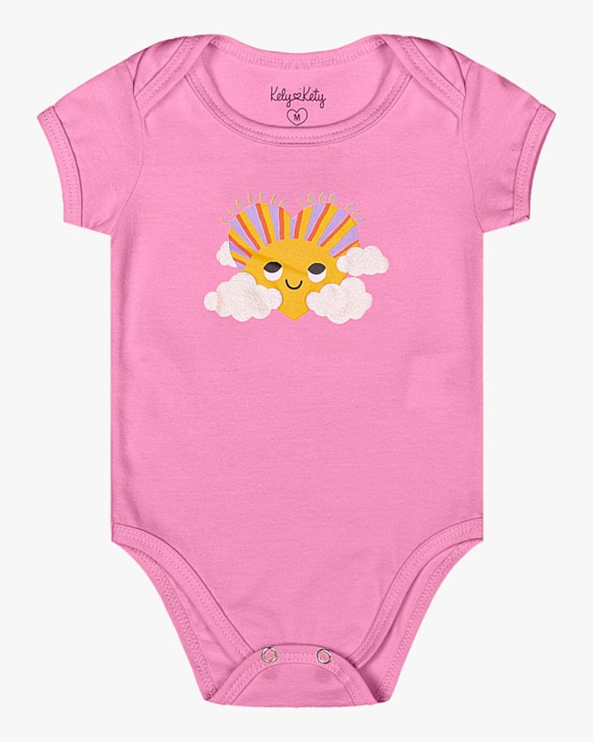 Body Bebê Menina Estampa Sol Kely Kety-10925254-b780-40fe-8650-98dceb137de6