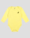 Body Bebê Menino Manga Longa Básico - ReiRex - Amarelo-7caaca86-5ff2-4026-954b-c869e7b7299d