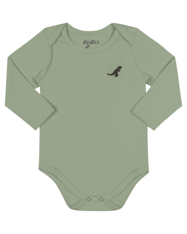Body Mangas Longas Bebê Menino ReiRex Básico-65037235-9d6e-4022-b79c-e1d088330ef3