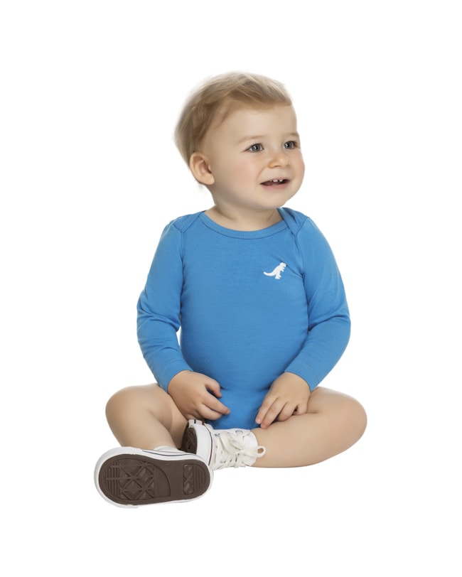 Body Mangas Longas Bebê Menino ReiRex Básico-c0fb9d59-c206-4d69-8d05-a852438247d8