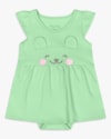 Body Vestido Bebê com Estampa Interativa - Kely Kety - Sorvete de Menta-078d712c-9558-47c5-a99f-f20f2b6e7133