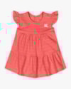 Body Vestido Bebê em Algodão - Kely Kety - Lagosta-ca3914e0-bc26-4810-8385-405d0cd04ab5