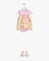 Body Vestido Bebê em Meia Malha Estampado - Kely Kety - Astral-P-2ddecd6d-d9e7-4da2-b9d7-a55a669189d3
