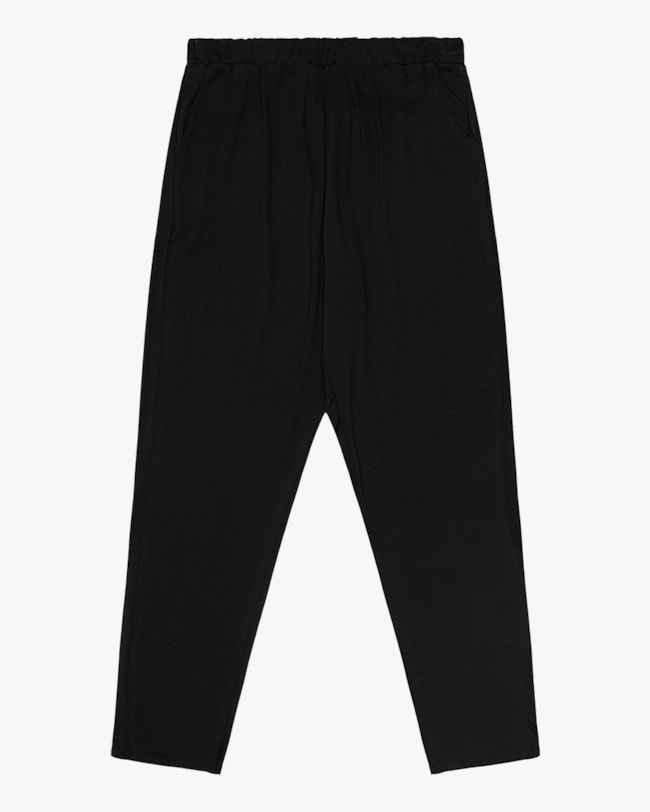 Calça Básica Feminina em Viscose com Bolsos - Cereja Rosa reto-97749b6a-9f47-49b2-a8d6-3c665e81b854