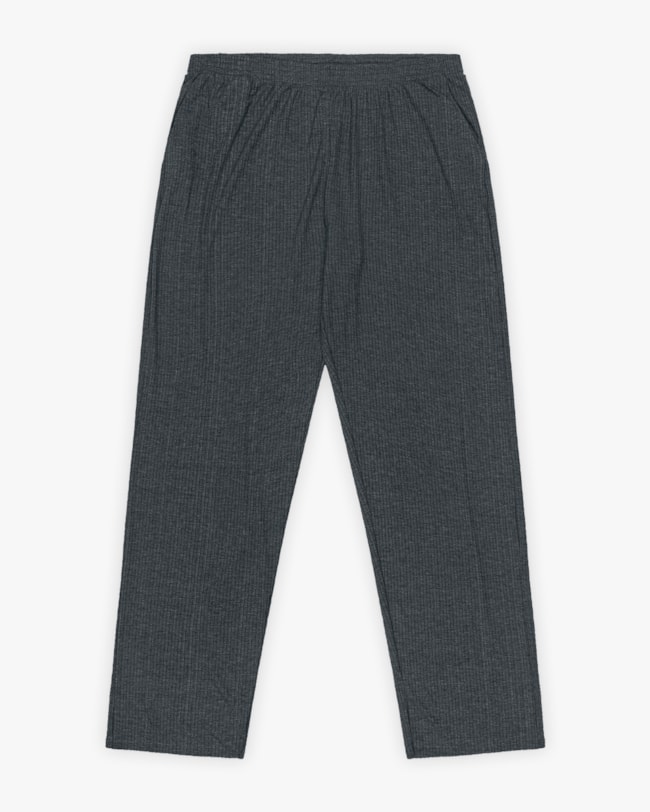 Calça Básica Feminina Plus Size em Ribana Canelada - Cereja Rosa - Dark Mescla-23046f40-0123-4afe-b1a1-764f9a763c8d