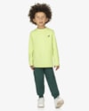 Calça Básica Infantil Menino em Foletom ReiRex  Verde Floresta-d2e9c667-936b-4b73-bc2c-9e65179909ee