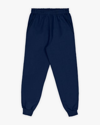 Calça Básica Infantil Menino em Moletom com Bolso - ReiRex - Oxford