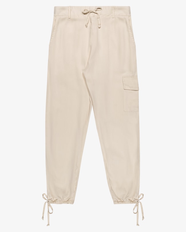 Calça Cargo Juvenil Feminina em Viscose com Amarração – Based – Areia-5b52c553-d5d8-4146-91af-e27a5f61e969