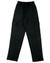 Calça Cargo Juvenil Feminino em Moletom BaseD - Preto-0bc83a00-e2c1-4a91-b5a9-0f1767408151