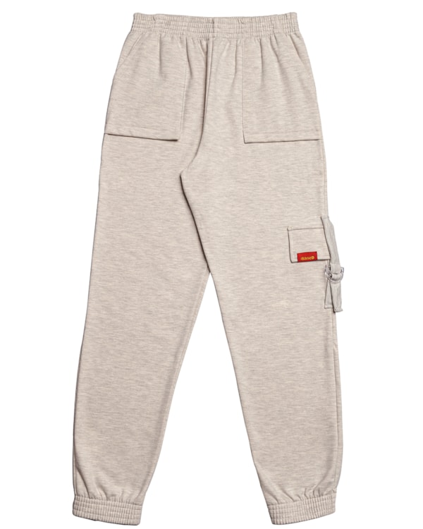 Calça Cargo Juvenil Masculina Based Moletom