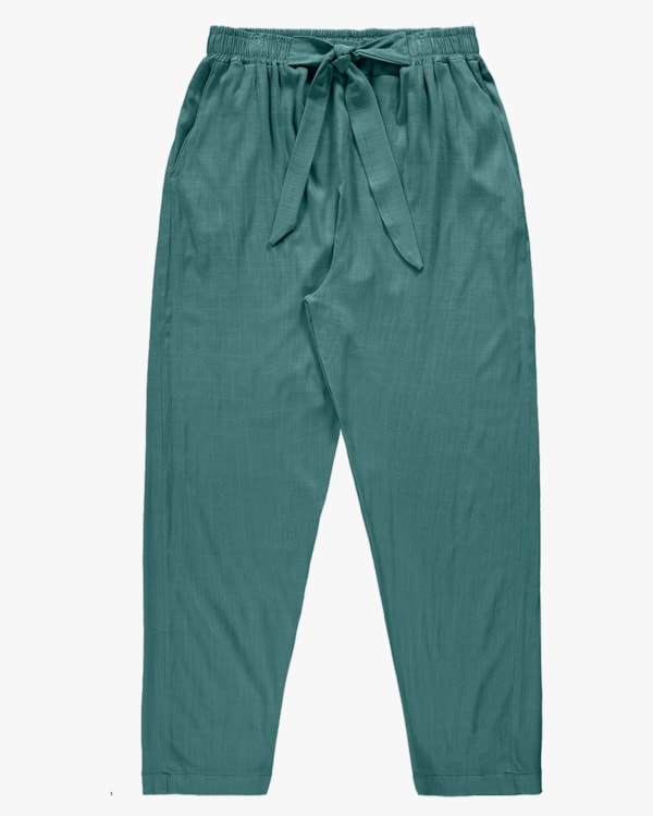 Calça Cenoura Plus Size em Viscose - Cereja Rosa - Miami