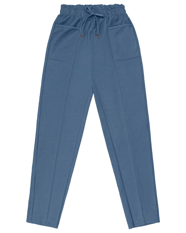 Calça Clochard de Moletinho Sarjado Cereja Rosa-db0ff0f1-e1bc-43b7-b295-d9b2564a8a09