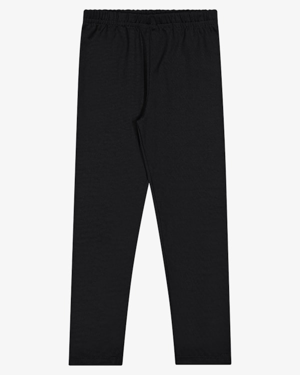 Calça em Malha Térmica Infantil Menino ReiRex Preto