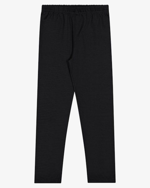 Calça em Malha Térmica Infantil Menino ReiRex Preto