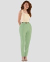 Calça Feminina Cenoura em Viscose Linho - Cereja Rosa - Mint-54d8d19b-4afb-4001-9e7c-0f6112764c85