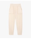 Calça Feminina com Bolsos Cargo em Viscose- Cereja Rosa - Areia-ab8d54fd-6348-457a-99b3-58b14f4c026c