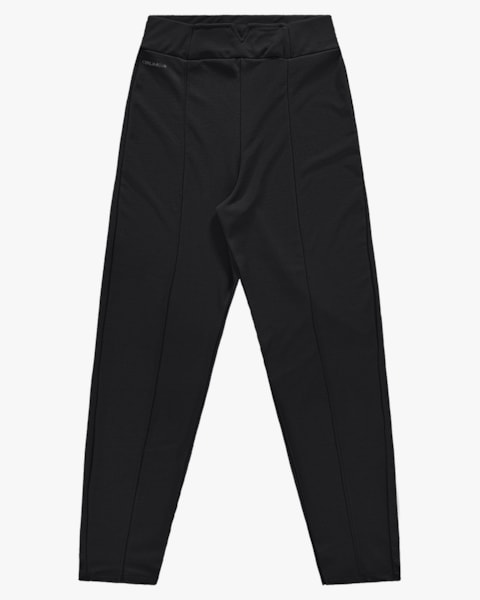 Calça Feminina em Compact Montaria - Cereja Rosa - Preto