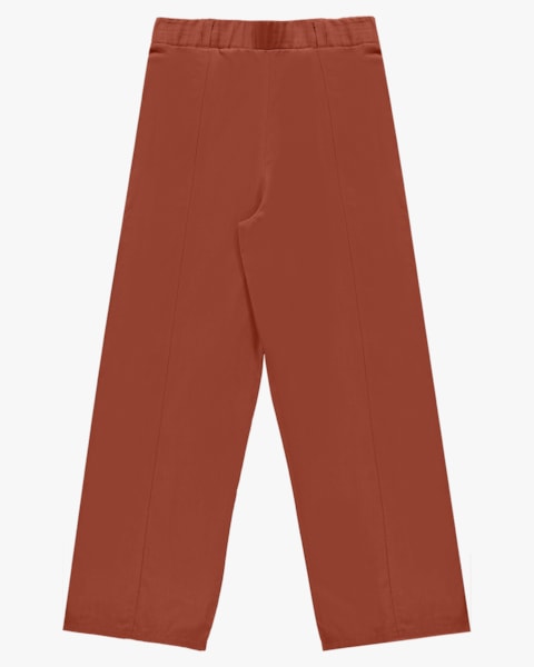 Calça Feminina em Tecido Viscose Linho - Cereja Rosa - Cerâmica