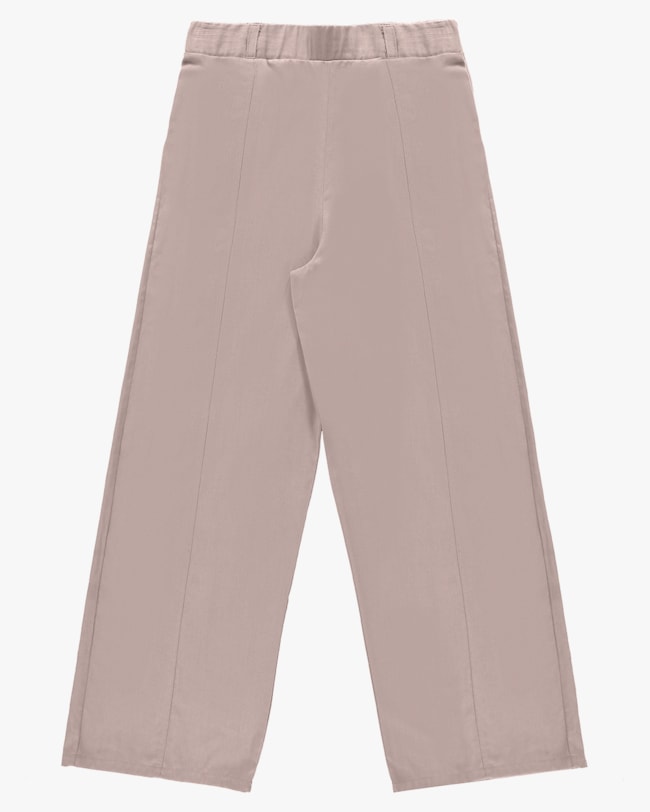 Calça Feminina em Tecido Viscose Linho - Cereja Rosa - Linho-efdb3b71-644b-4caf-b040-9900bea99405