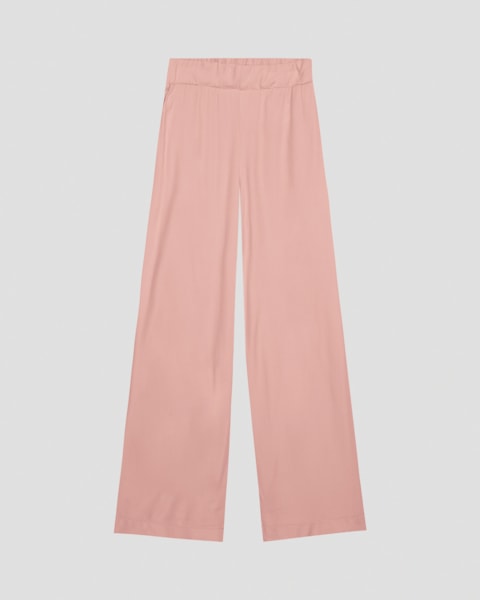 Calça Feminina em Viscose com Bolso  Cereja Rosa  Rosê