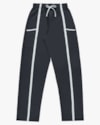 Calça Feminina Juvenil em Moletinho com Filete - BaseD - Preto-d78efbe6-cfca-46db-bcbb-788c6fd965e8