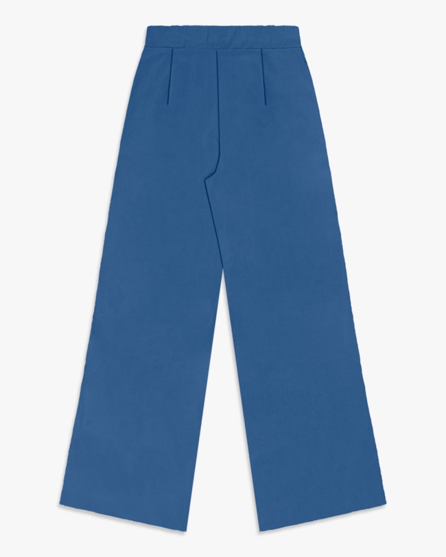 Calça Feminina Pantalona em Viscose - Cereja Rosa- Havana-e09e7a32-0dd2-4878-b236-47b4a447658c