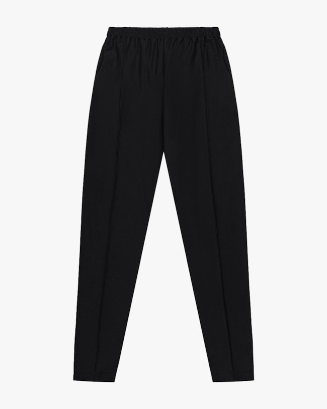 Calça Feminina Plus Size em Moletinho Sarjado - Cereja Rosa - Preto-457a23d1-e886-4168-adfd-8aea20fd1632