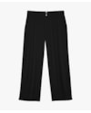 Calça Feminina Plus Size em Tecido Plano com Bolsos - Cereja Rosa - Preto-531dd2b9-e7f8-46c6-97ae-6d76c677710e