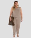 Calça Feminina Plus Size em Viscose com Bolso - Cereja Rosa - Carvalho-d51d107b-6ed4-40b6-9052-ab1362ae2399