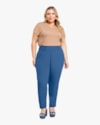 Calça Feminina Plus Size em Viscose com Bolso - Cereja Rosa - Havana-6424d4b2-e3a7-427f-bb4d-78232feca29b