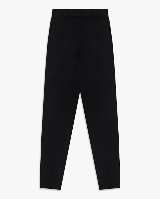 Calça Feminina Plus Size em Viscose com Bolso - Cereja Rosa - Preto-fe570856-5b8d-416c-b4e8-58a7974833c5