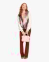 Calça Flare em Malha Montaria Ferrugem Cereja Rosa-2eea65cd-f841-4748-988d-b462e32cb35c