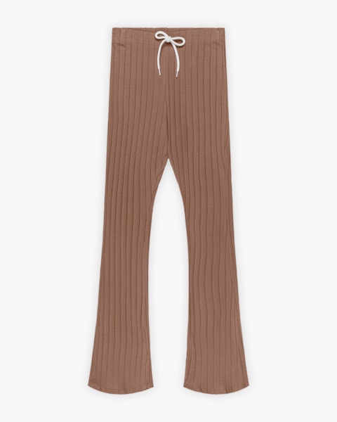 Calça Flare Juvenil Feminina Canelada - BaseD - Macchiato