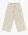 Calça Infantil Feminina Wide Leg em Moletinho- Kely Kety - Mescla-d73c0ae5-fc1b-46c9-a899-95e08c1a4298