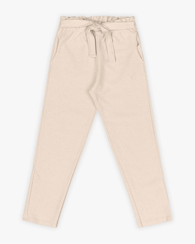 Calça Infantil Feminino em Moletinho com Cinto - Kely Kety - Cherry-a8914992-5079-4ee8-b5f3-3e4bfb113ba7