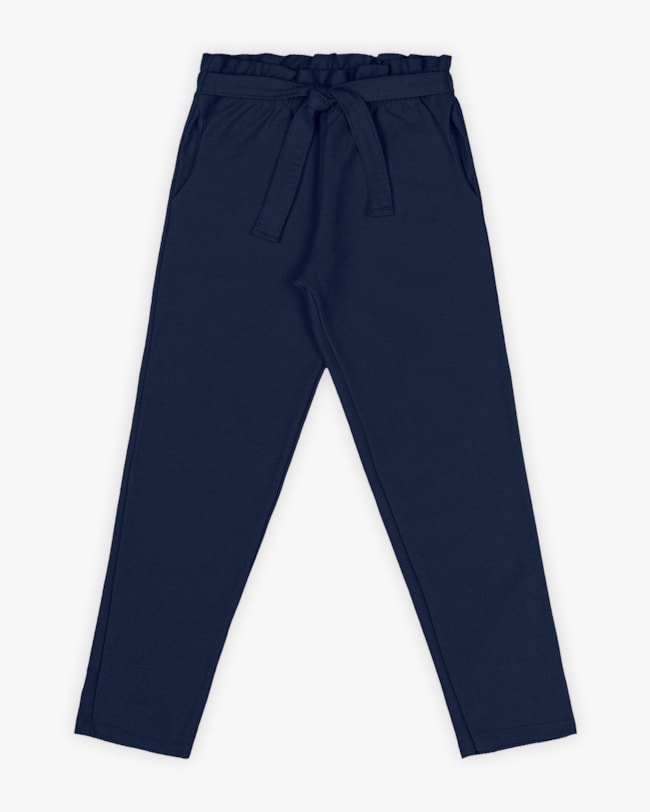 Calça Infantil Feminino em Moletinho com Cinto - Kely Kety - Cherry-94a347db-de7b-4eb9-a0de-2bcc94d0be8d