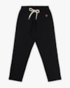 Calça Infantil Masculina em Moletinho Sarjado - ReiRex - Preto-158e5fe4-2fe3-4c0a-9425-3bed08912657